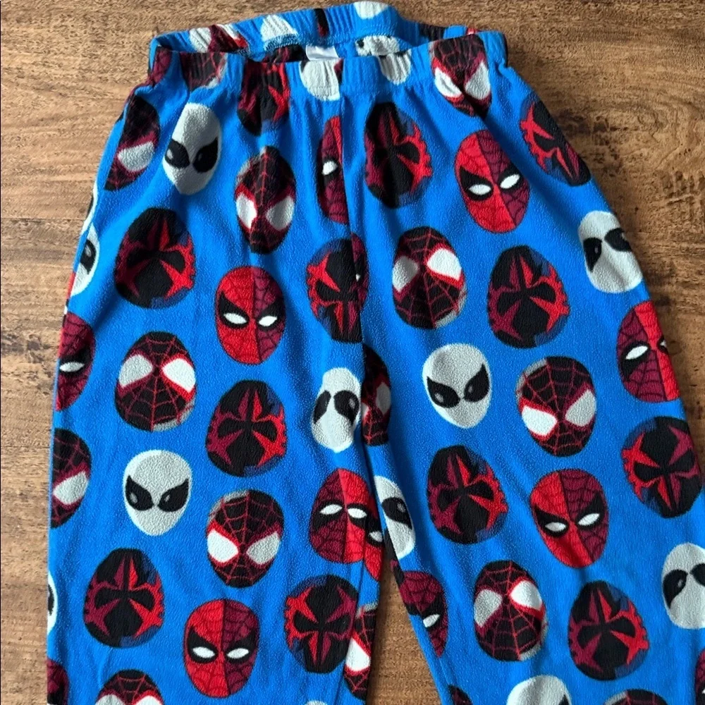 Spider-Man Pajama Set with Red and Blue Design size 12/14